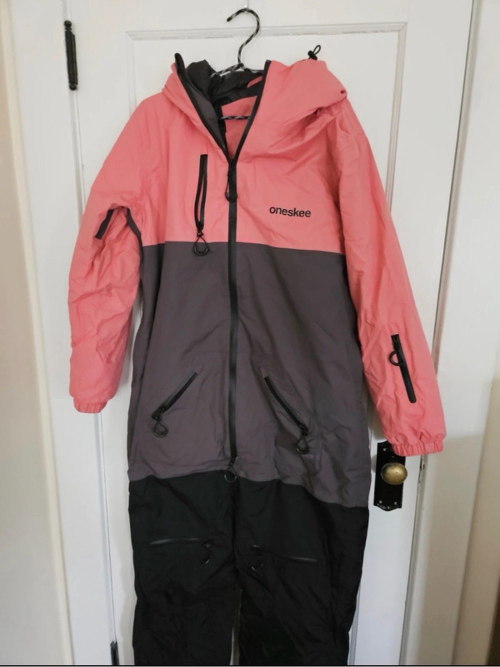 Oneskee Coral Colorblock Snow Suit - Women's W4